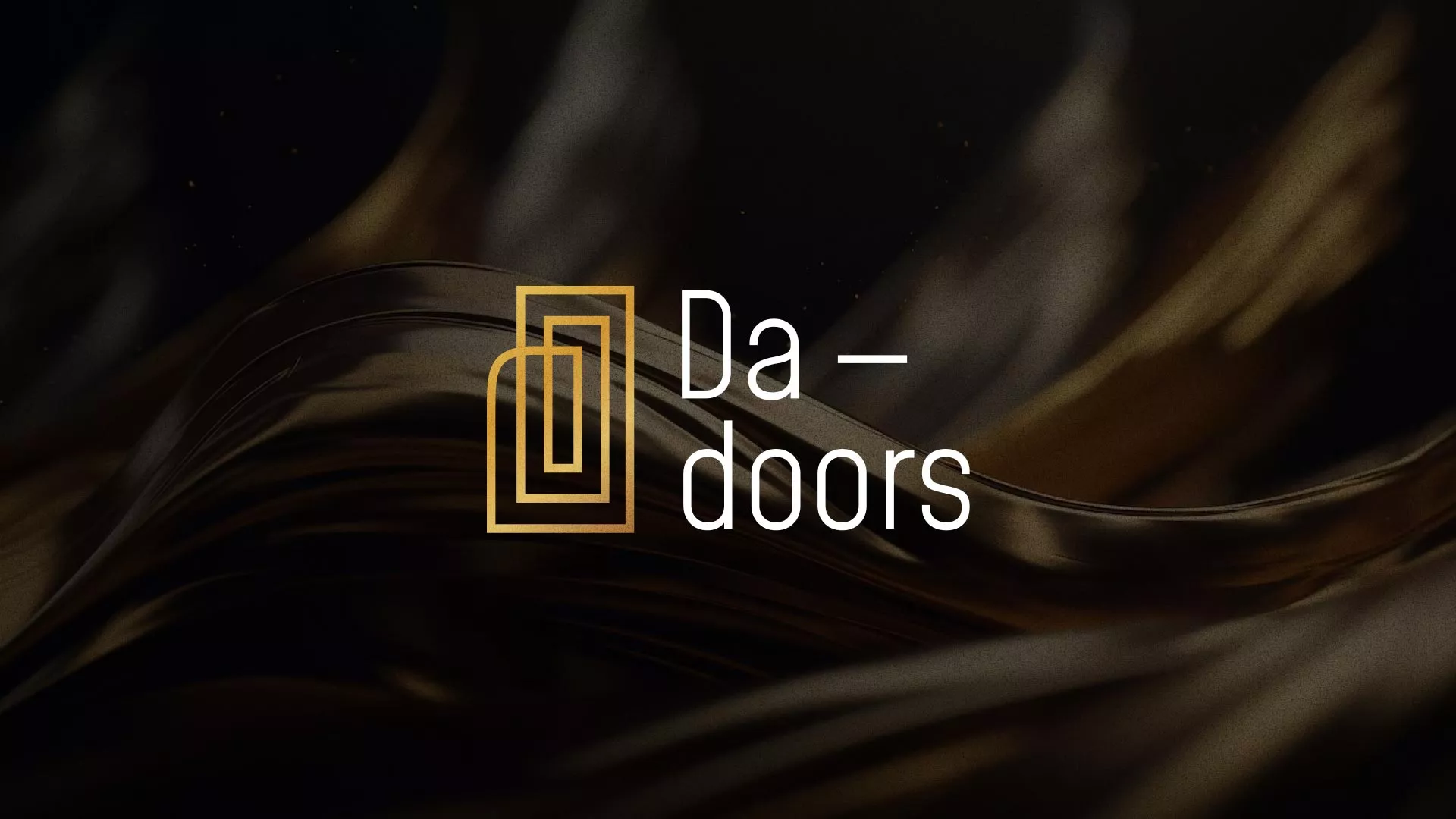 Разработка логотипа для компании «DA-DOORS» в Красном Холме